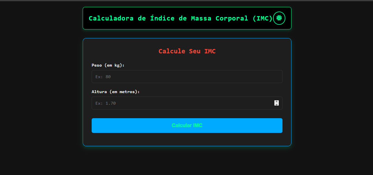 Calculadora de IMC